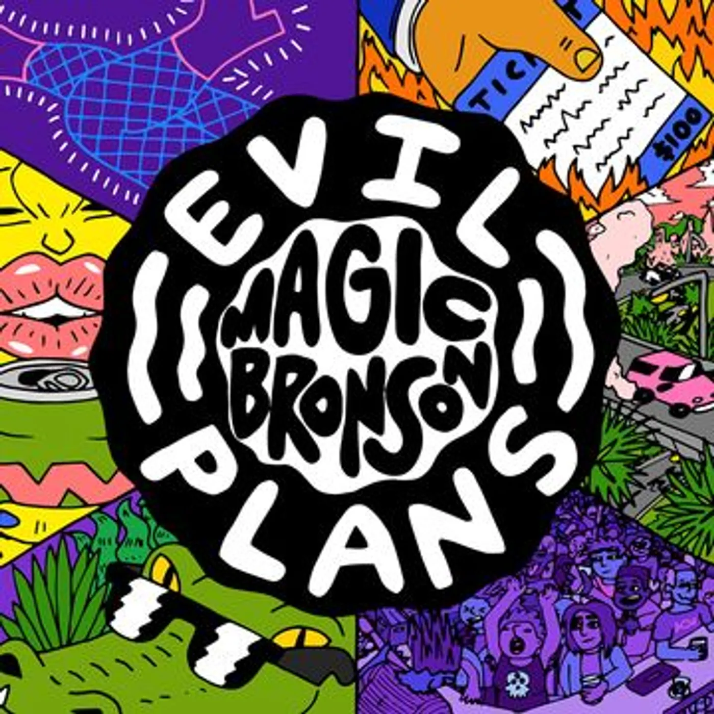 Magic Bronson Evil Plans Vinyl Record