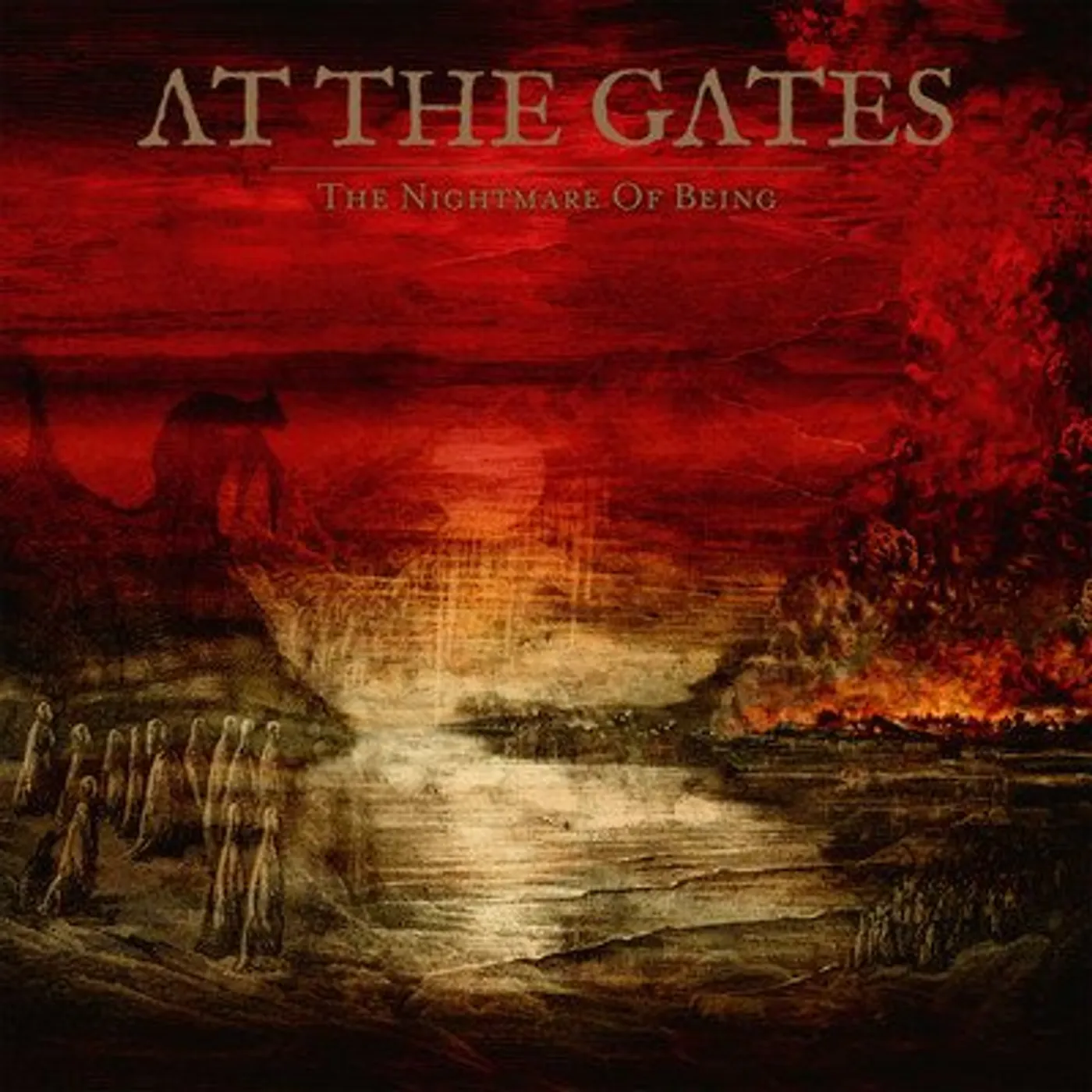 At The Gates NIGHTMARE OF BEING Vinyl Record