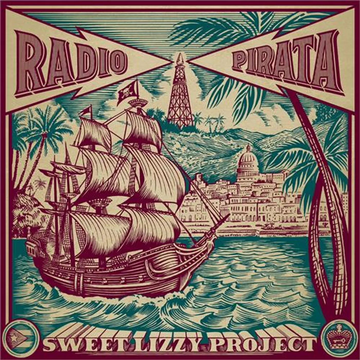 Sweet Lizzy Project Radio Pirata Vinyl Record