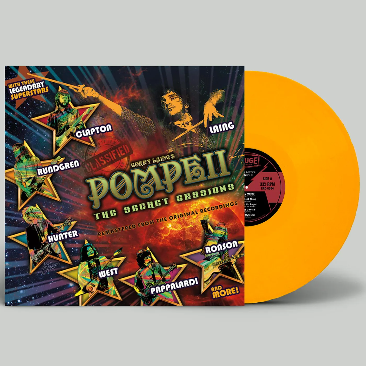 Pompeii The Secret Sessions Vinyl Record