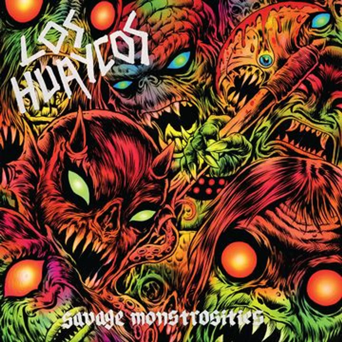 Los Huaycos Savage Monstrosities Vinyl Record
