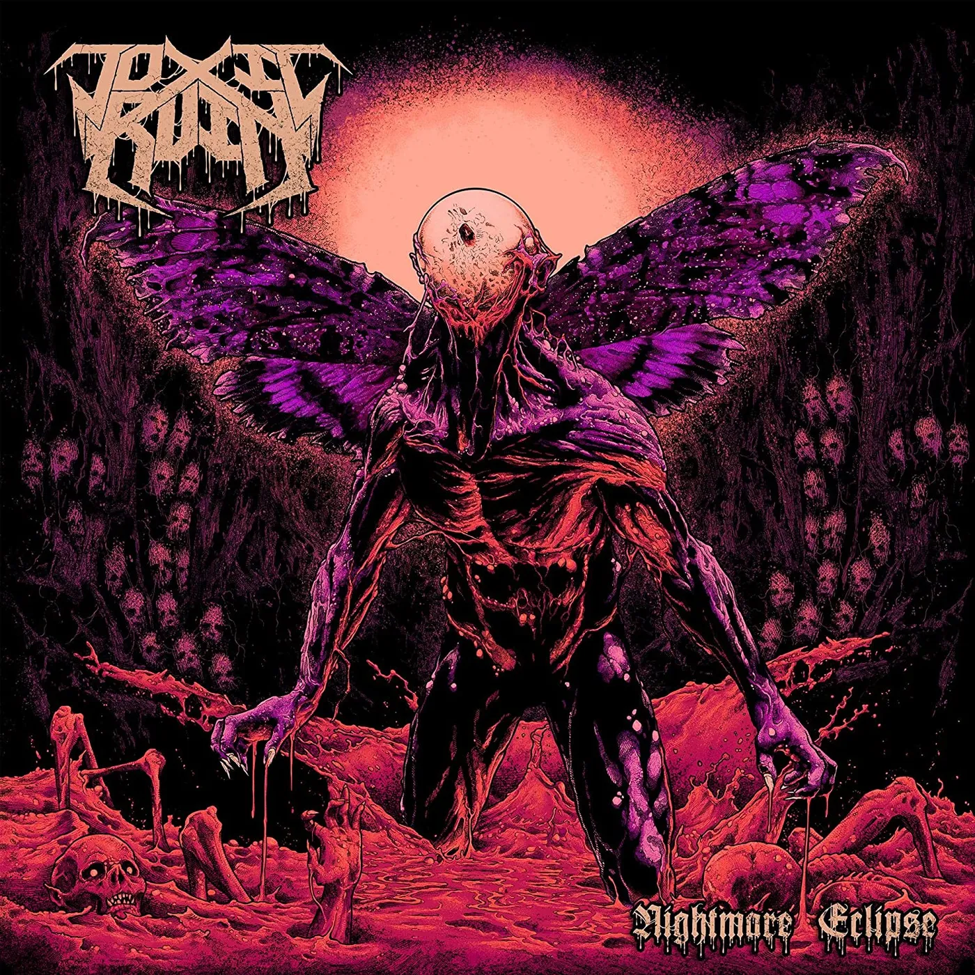 Toxic Ruin Nightmare Eclipse Vinyl Record