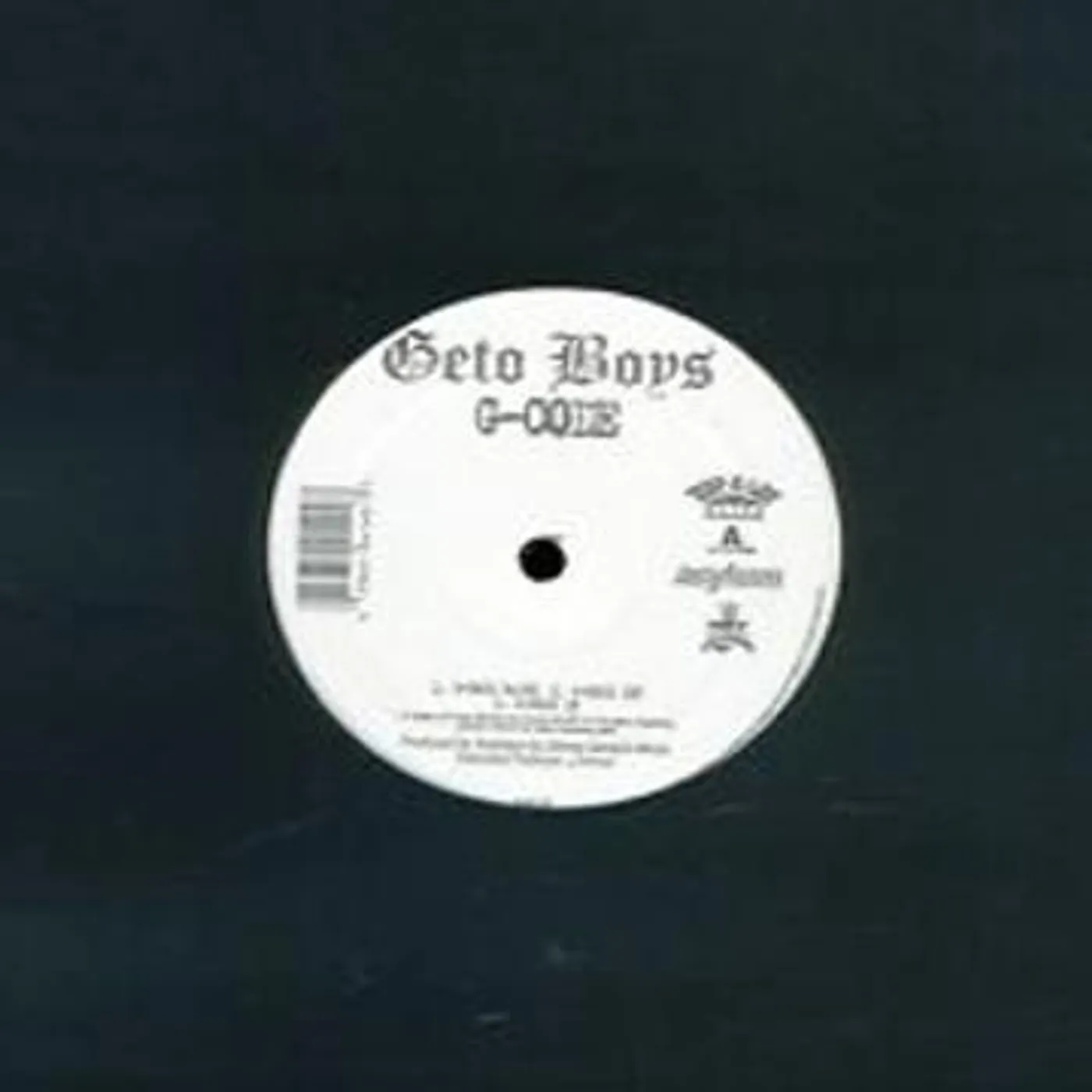 Geto Boys G-code Vinyl Record