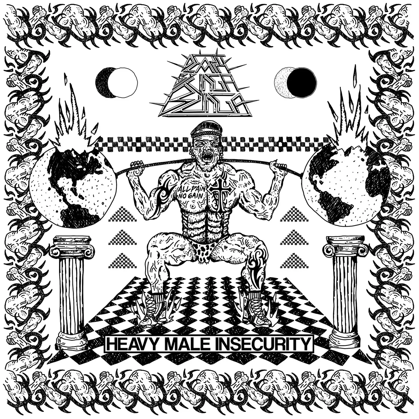 Death By Unga Bunga Heavy Male Insecurity Vinyl Record