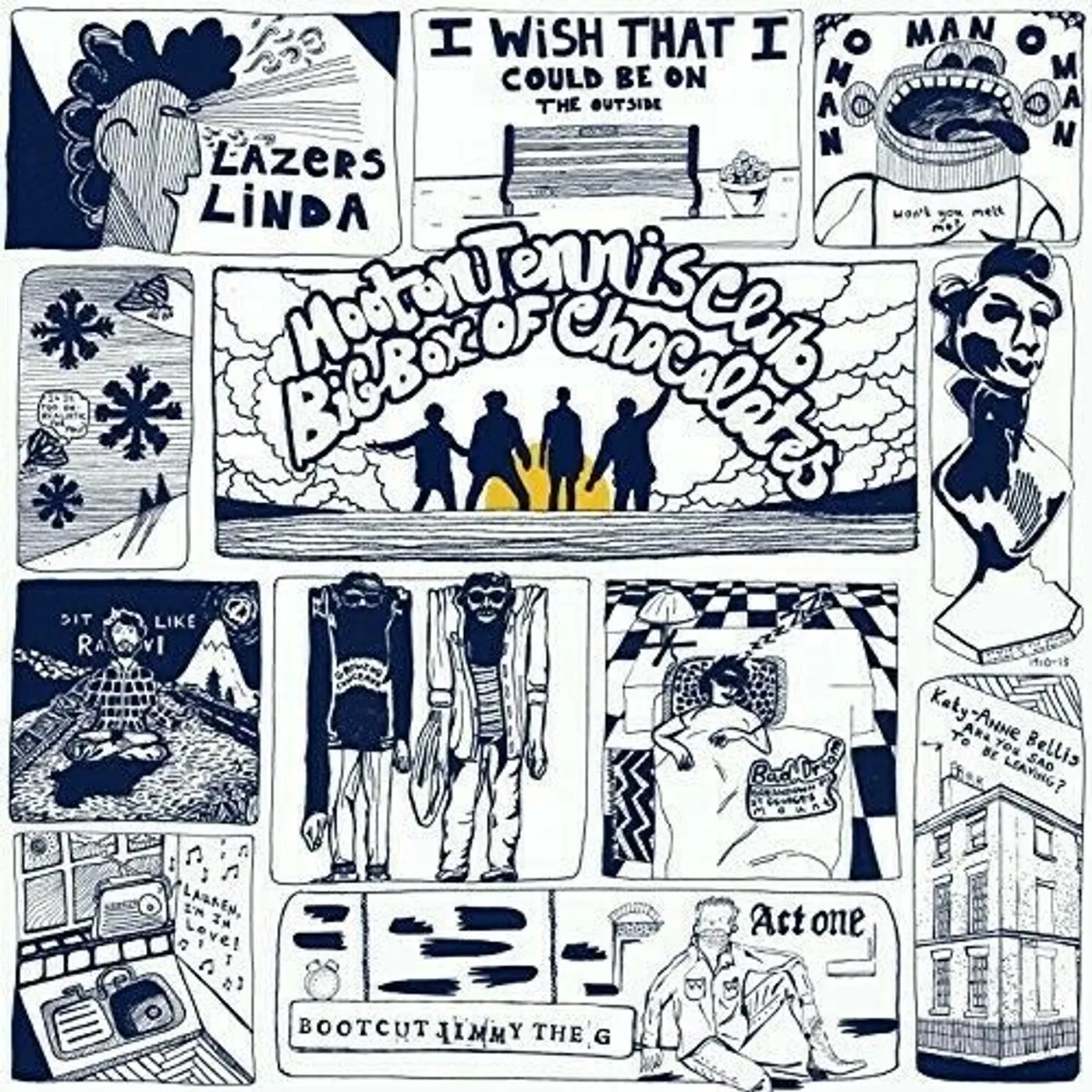 Hooton Tennis Club Big box of chocolates Vinyl Record