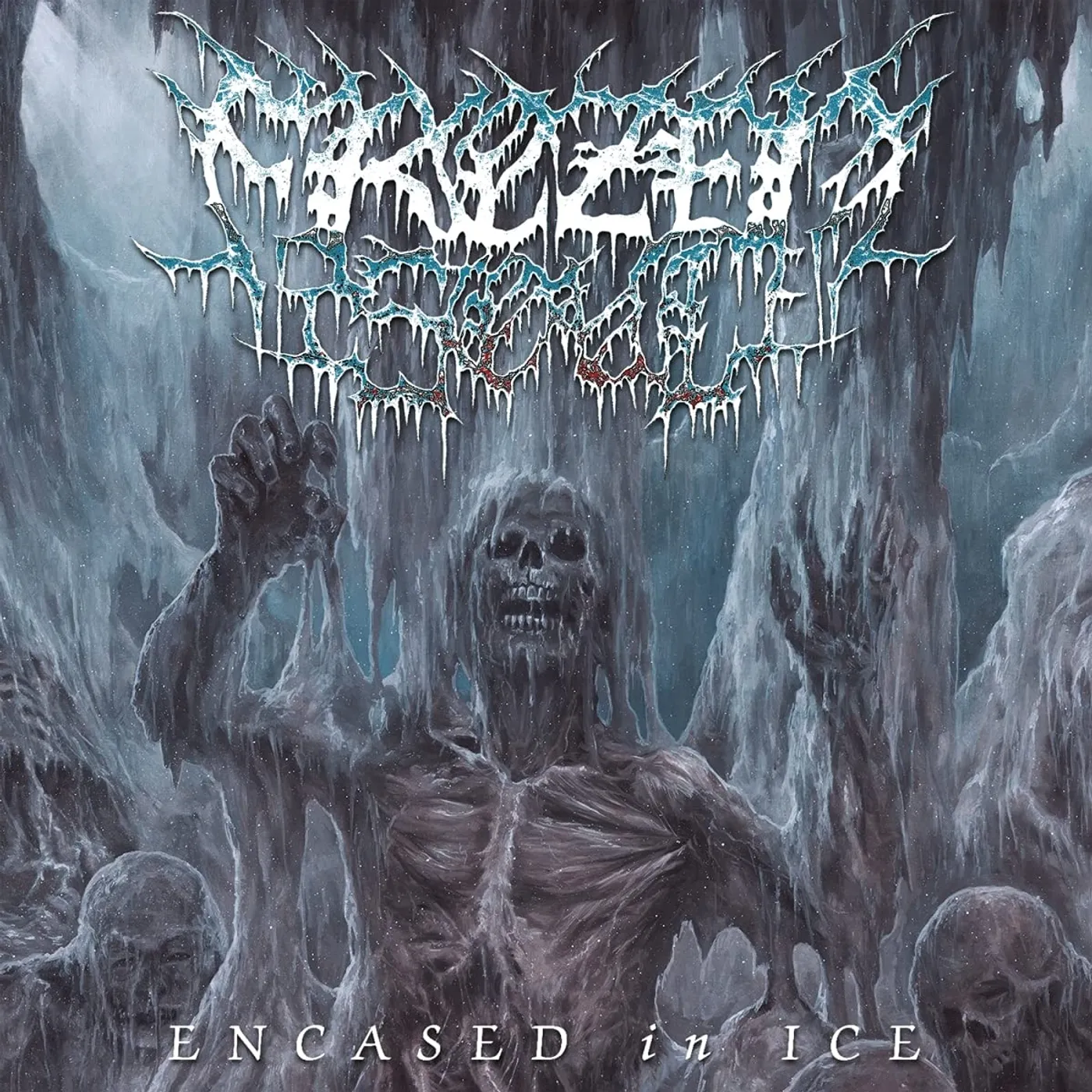 Frozen Soul ENCASED IN ICE - EP (RE-ISSUE 2021) Vinyl Record
