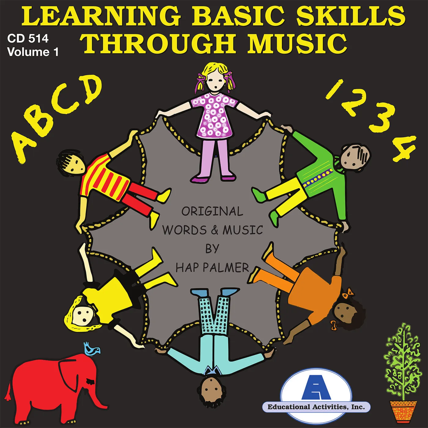 Hap Palmer Learning Basic Skills Through Music   Vo CD