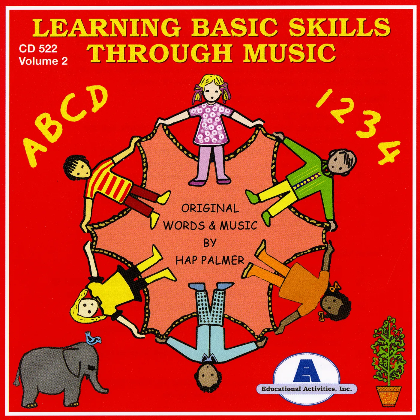 Hap Palmer Learning Basic Skills Through Music   Vo CD