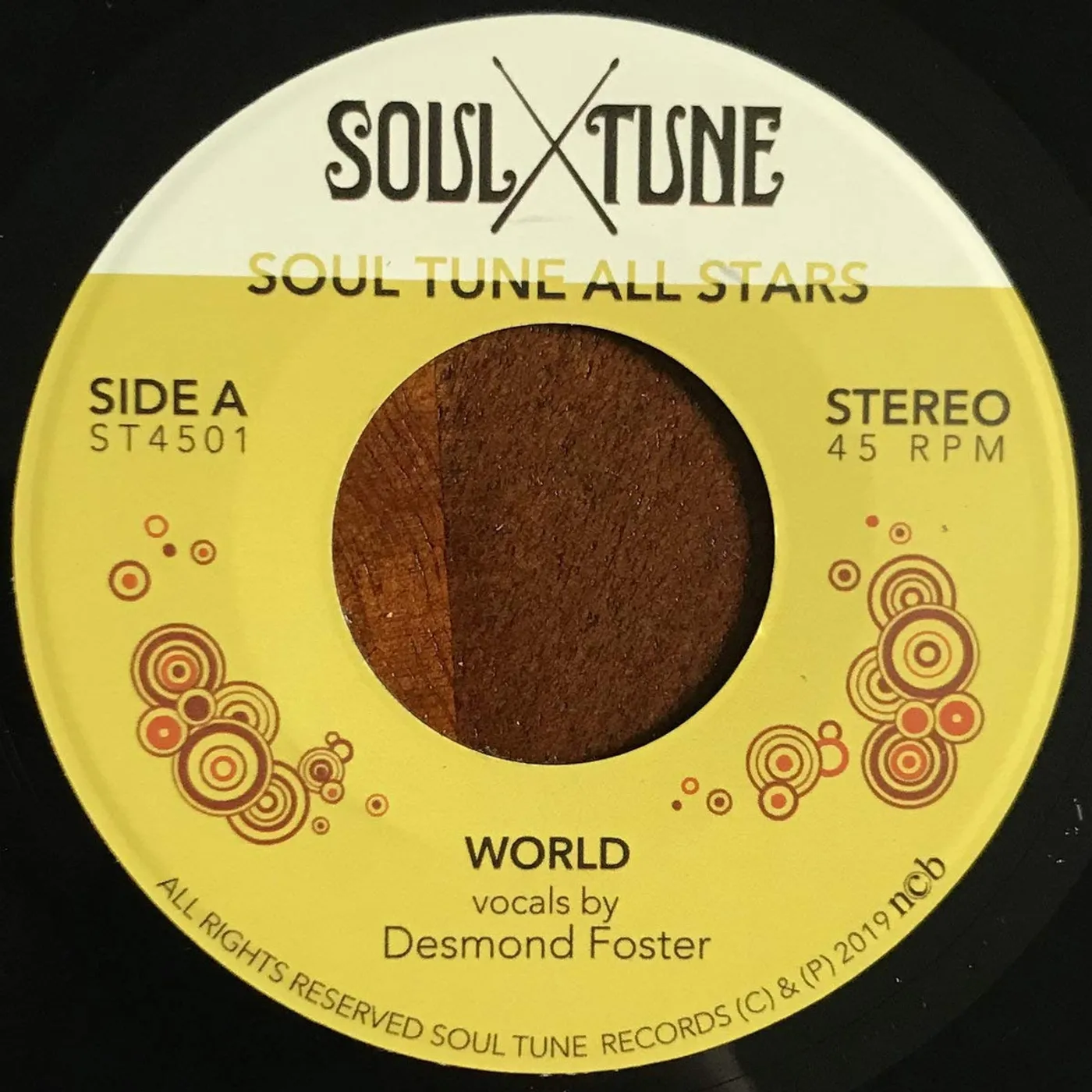 Soul Tune Allstars World / natural feeling Vinyl Record