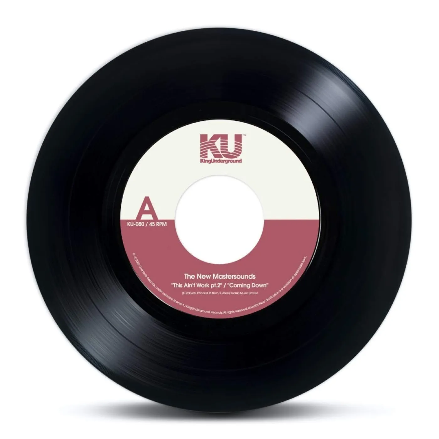 The New Mastersounds This Ain't Work Pt 2 Vinyl Record
