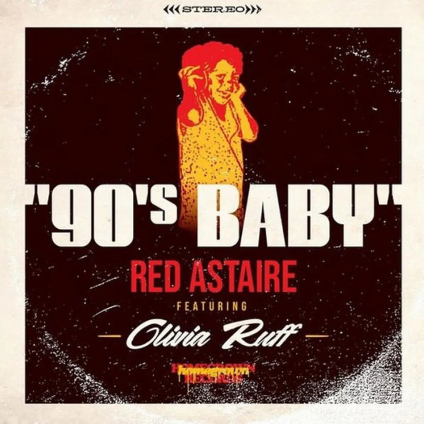 Red Astaire 90's Baby/Instrumental Vinyl Record