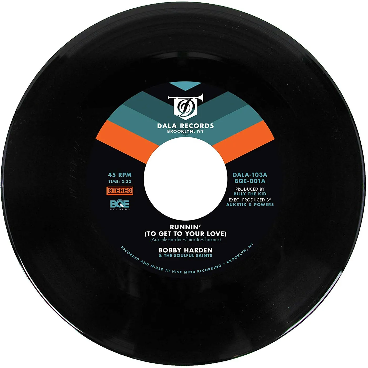 Bobby Harden & The Soulful Saints RUNNIN (TO GET TO YOUR LOVE) Vinyl Record