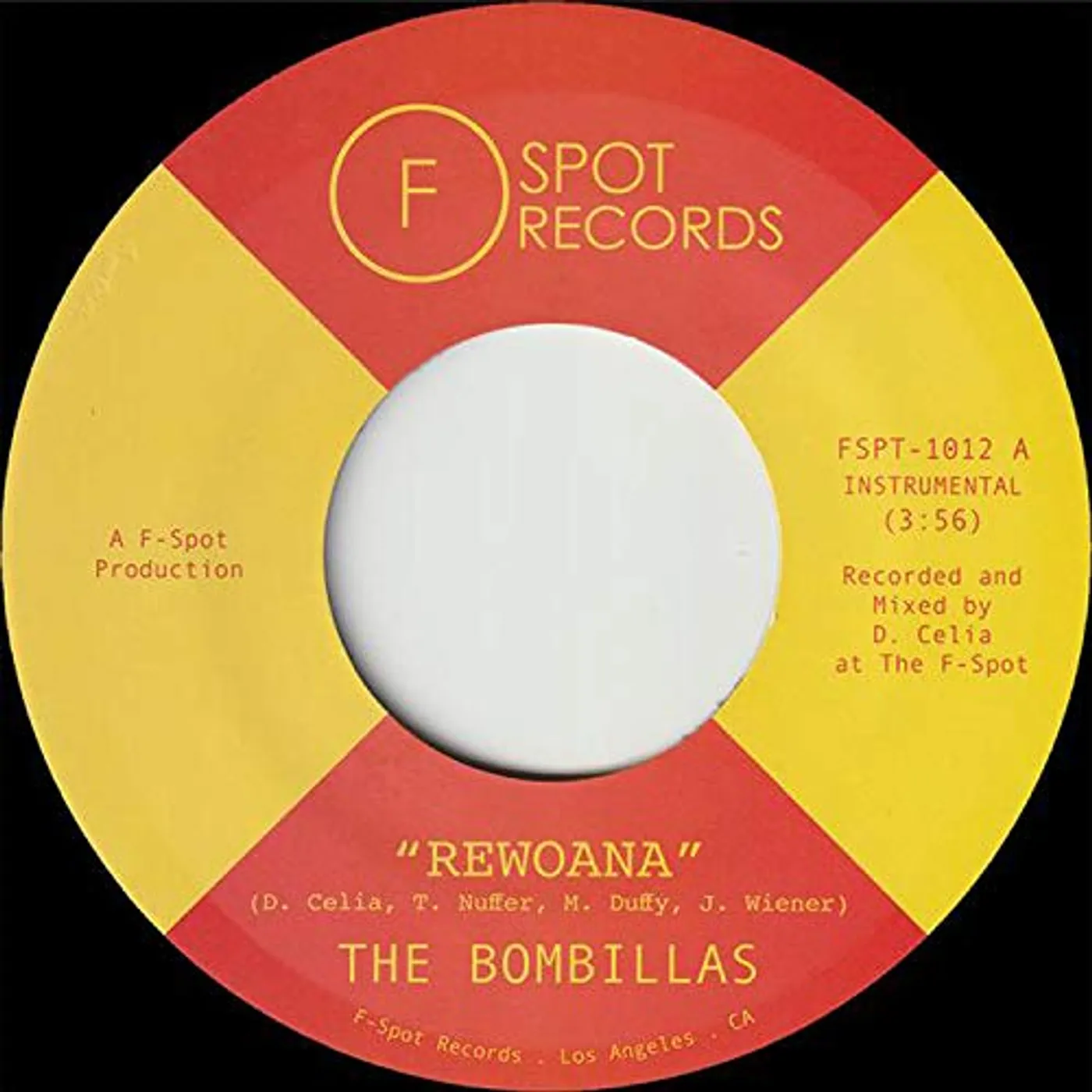 The Bombillas Rewoana/Ya Vinyl Record