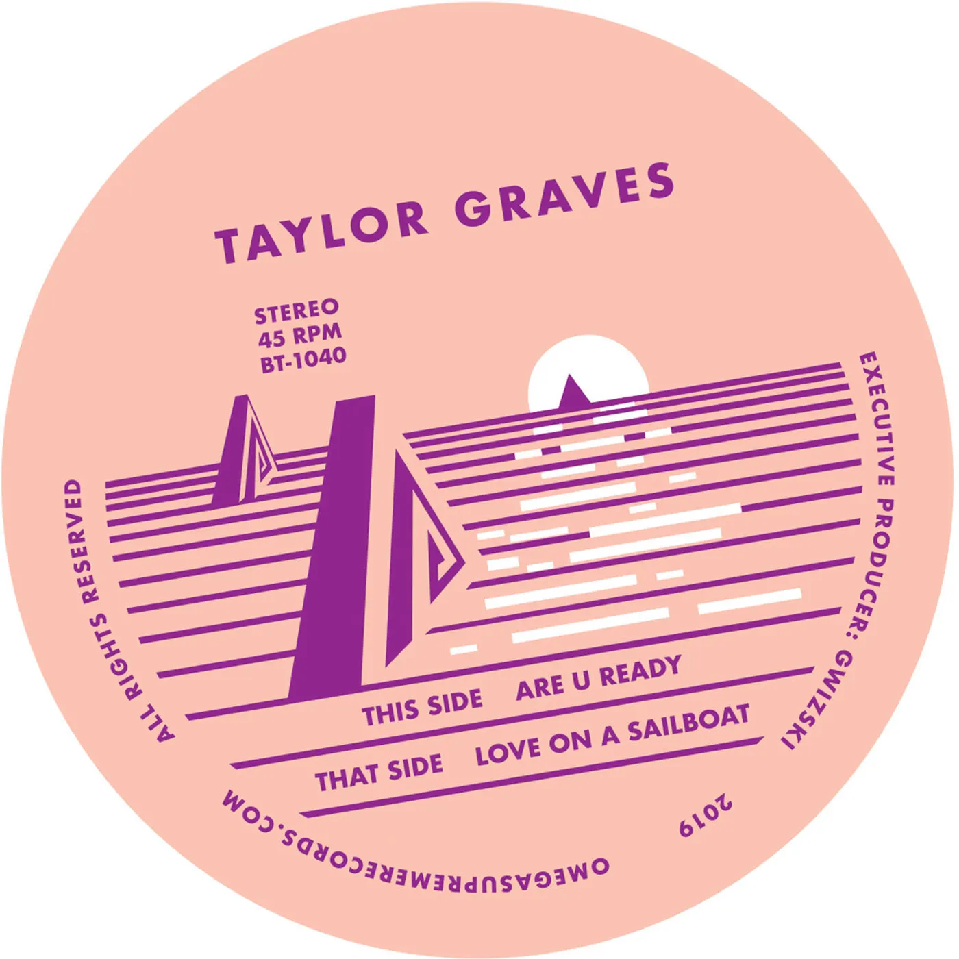 Taylor Graves Are You Ready/Love On A Sailboat Vinyl Record