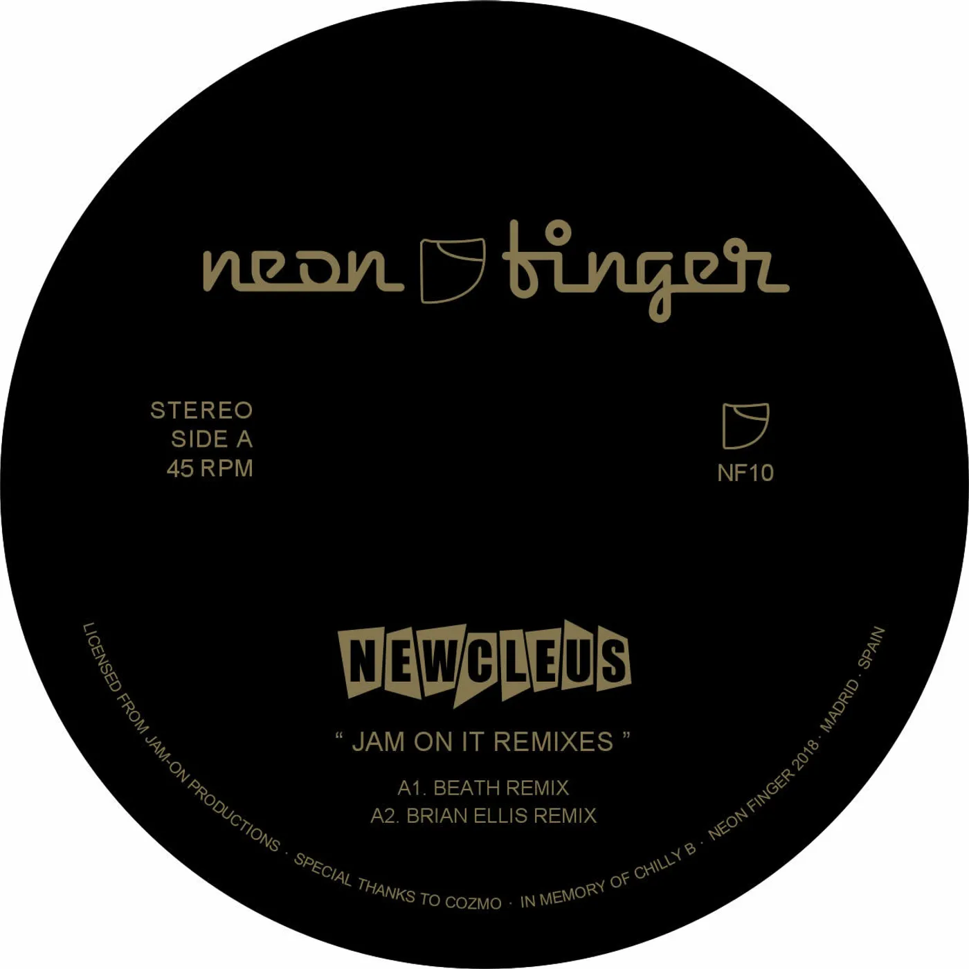 Newcleus Jam On It Remixes Vinyl Record