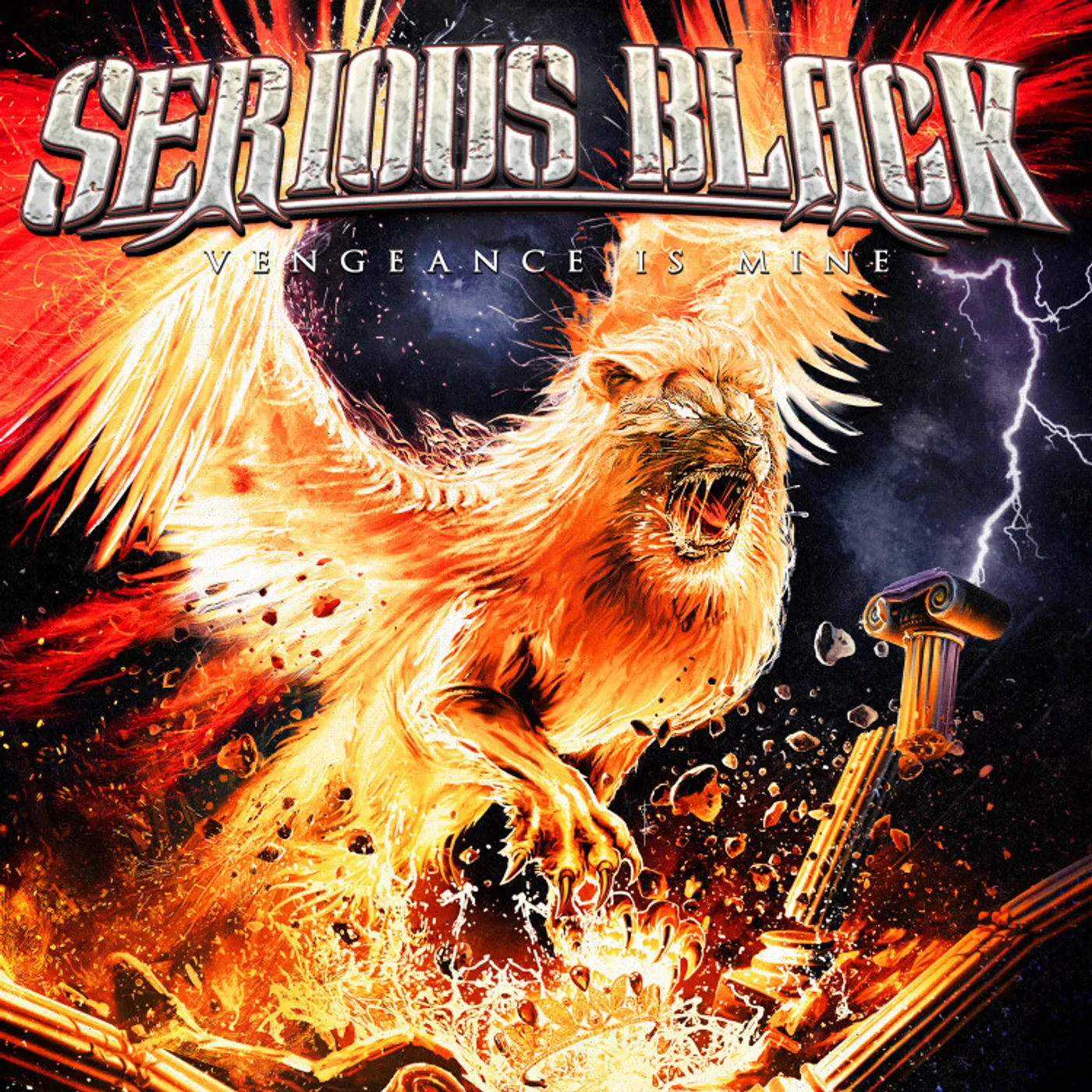 Serious Black VENGEANCE IS MINE CD
