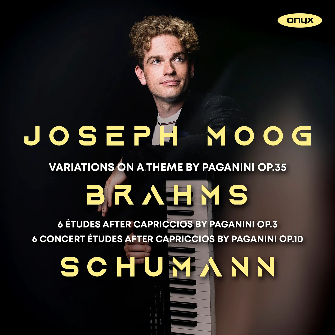 Joseph Moog BRAHMS: VARIATIONS ON A THEME BY PAGANINI OP.35 CD