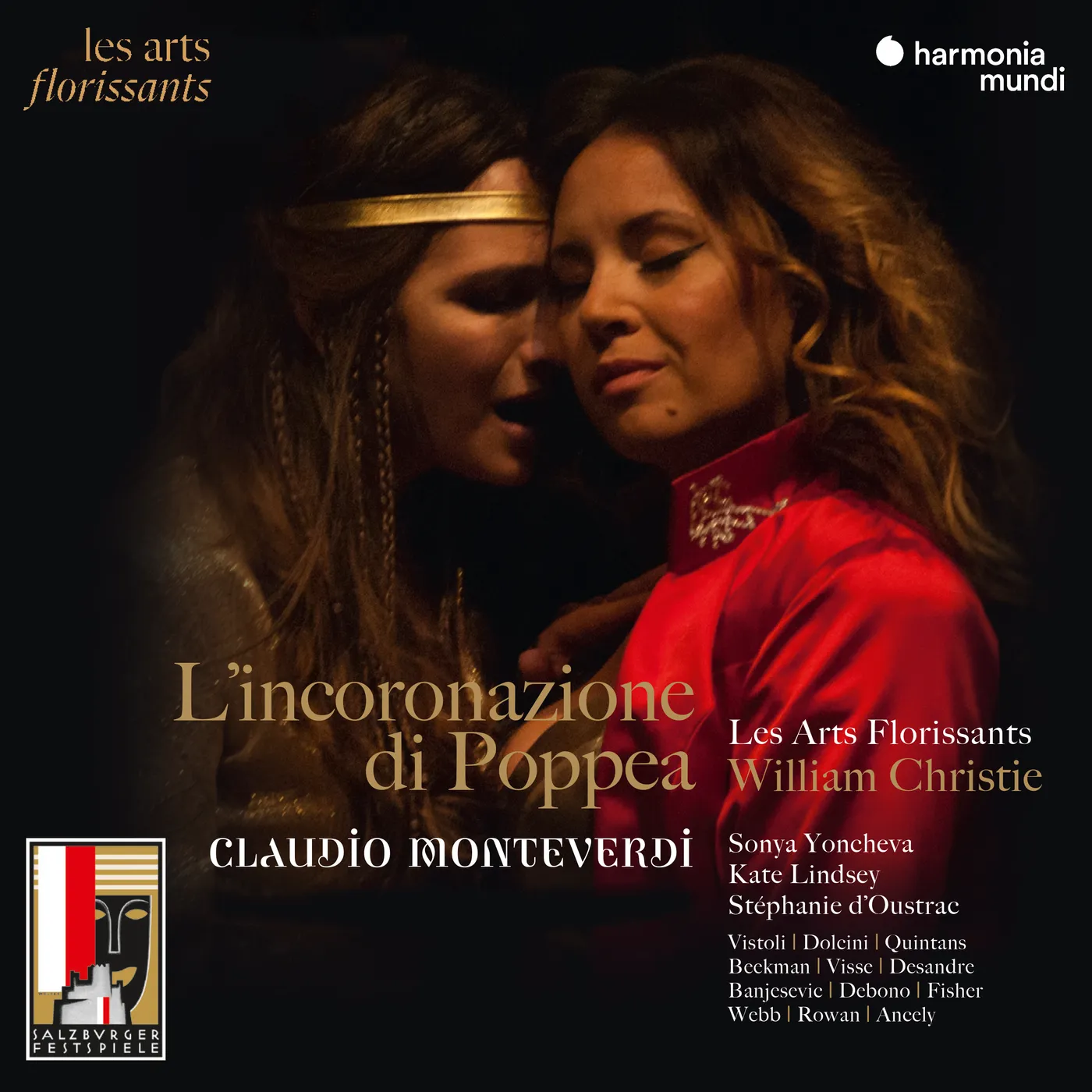 Les Arts Florissants Monteverdi: L'incoronazione Di Poppea CD