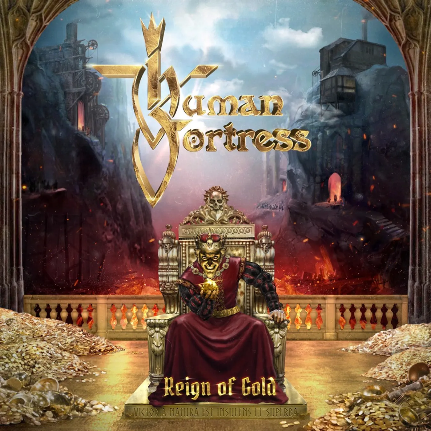Human Fortress REIGN OF GOLD CD