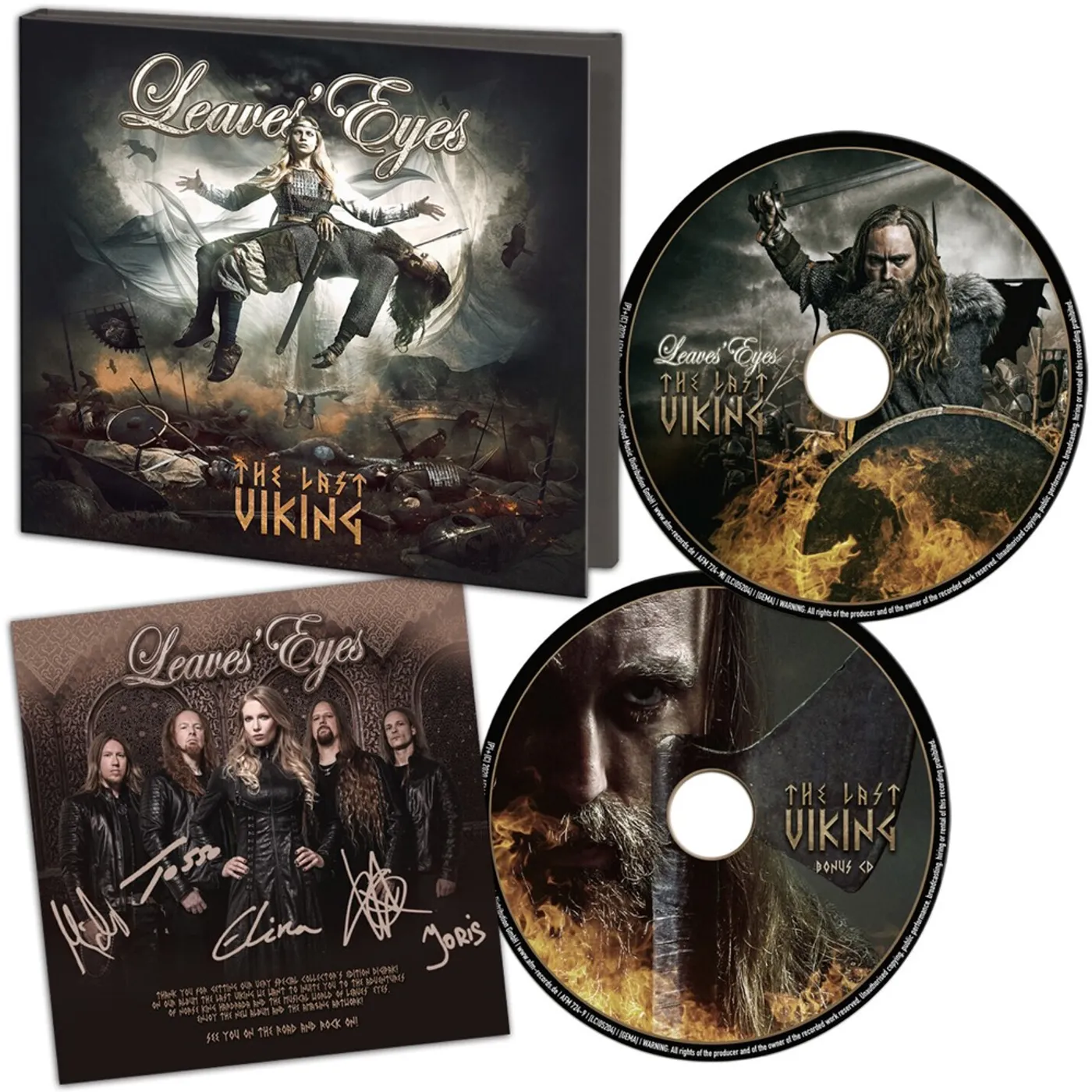 Leaves' Eyes LAST VIKING (COLLECTORS EDITION/2CD) CD