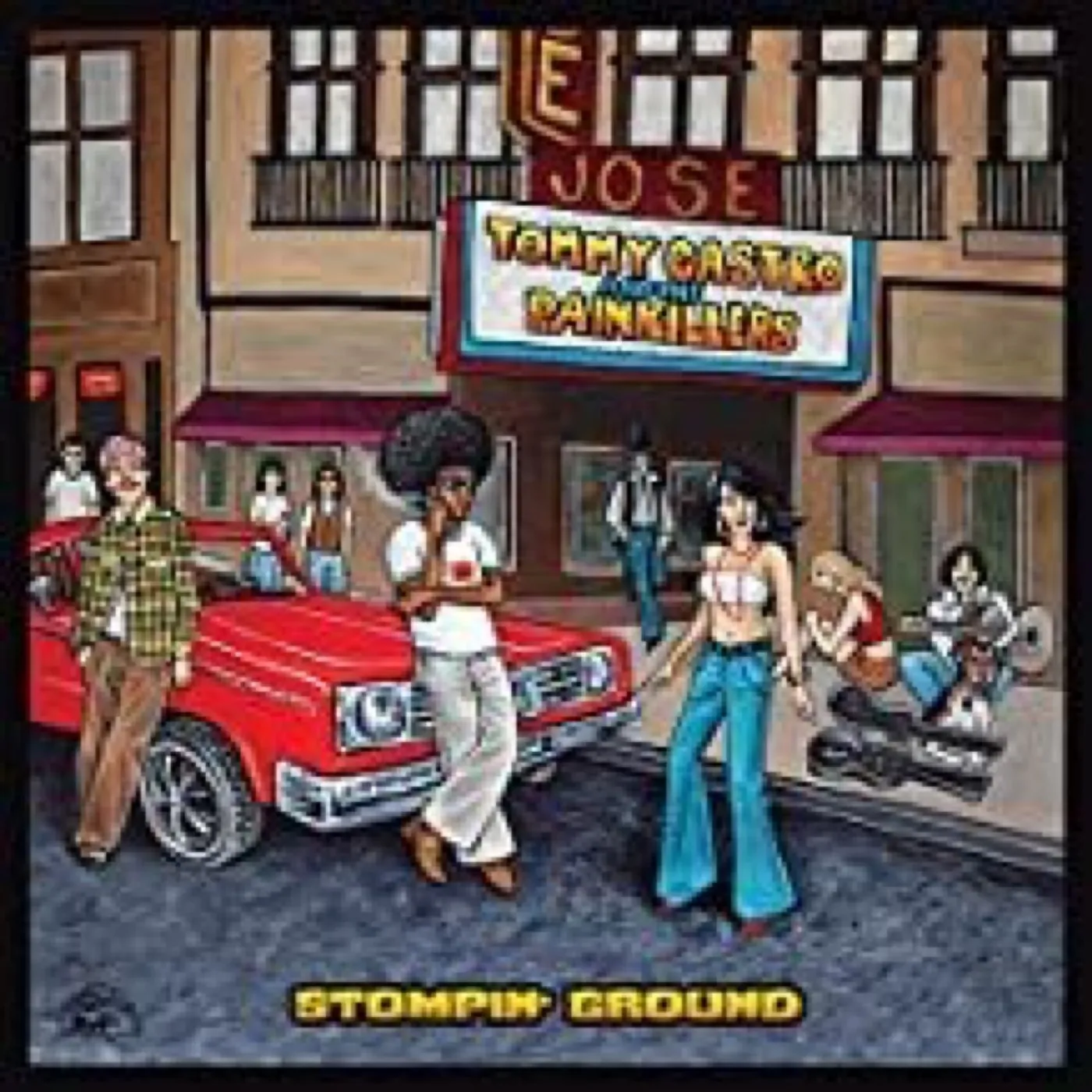 Tommy Castro & The Painkillers Stompin' Ground CD