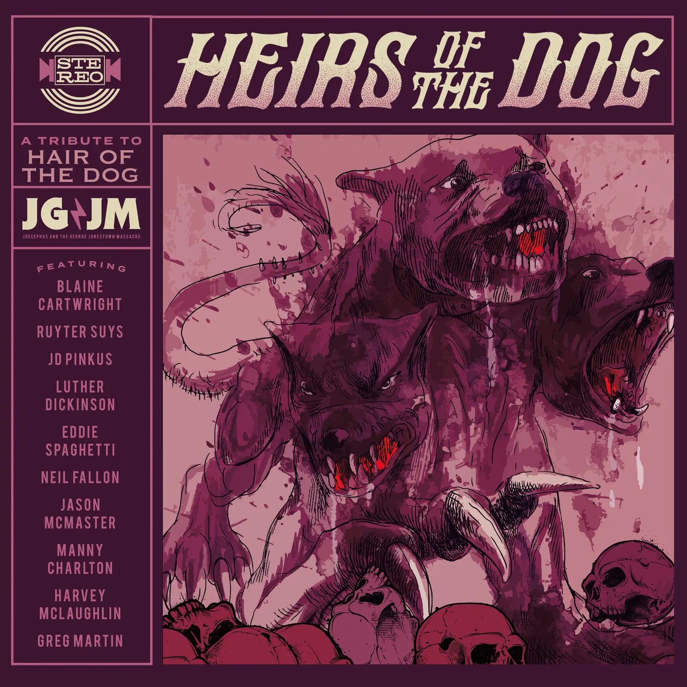 Joecephus And The George Jonestown Massacre HEIRS OF THE DOG: A TRIBUTE TO HAIR OF THE DOG CD