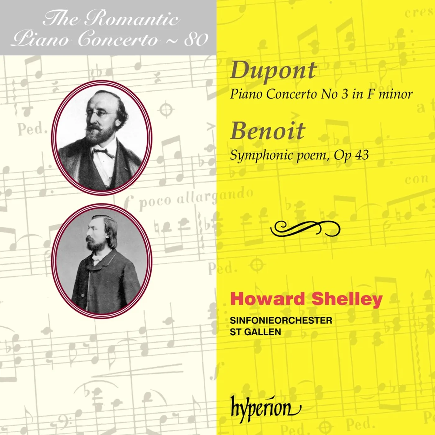 Howard Shelley ROMANTIC PIANO CONCERTO VOL.80 CD