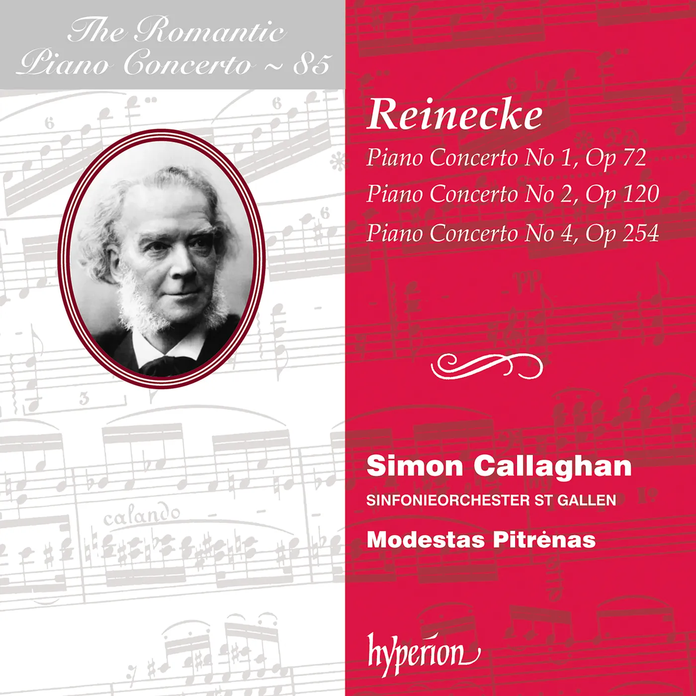 Simon Callaghan Romantic Piano Concerto Vol. 85 CD