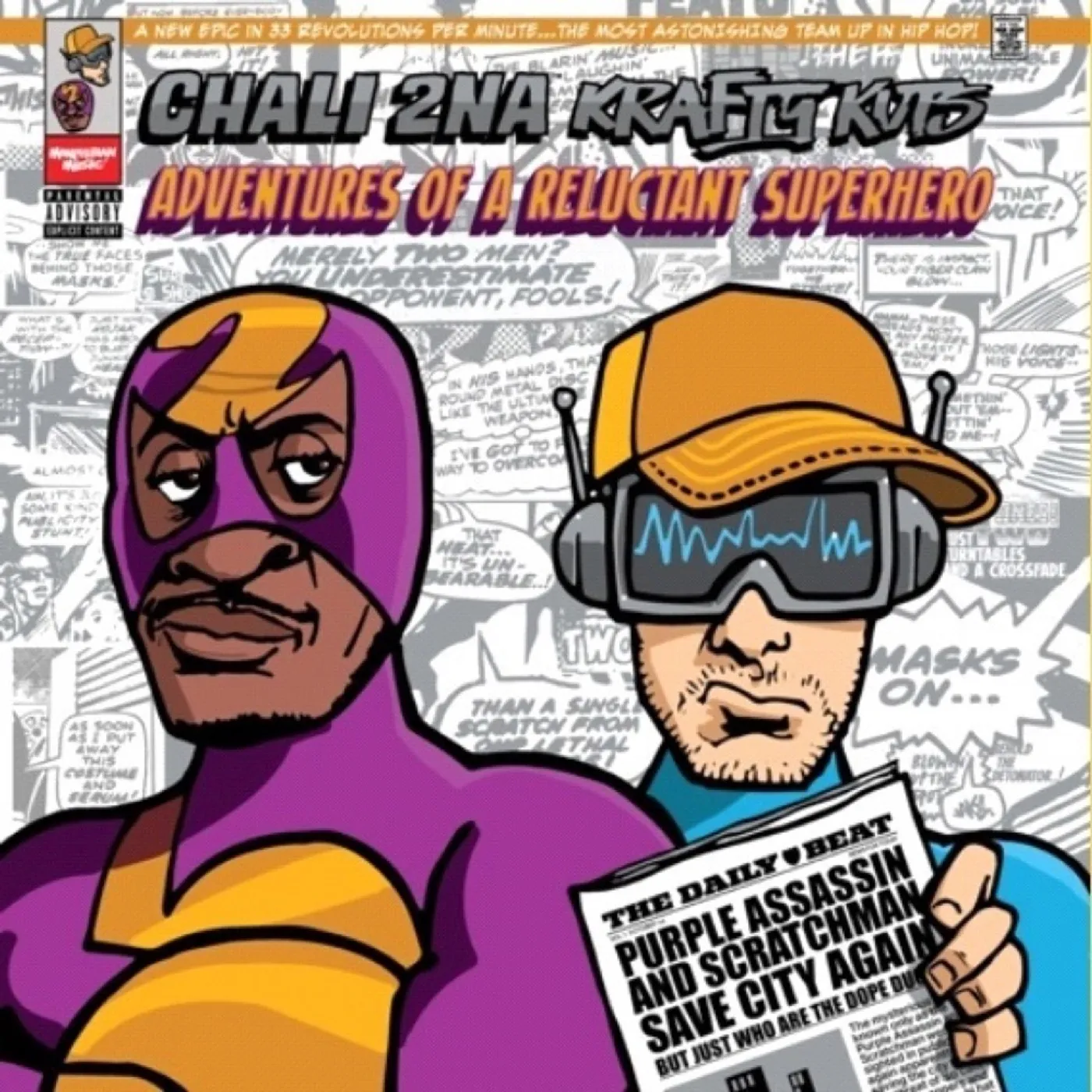 Chali 2na Adventures Of A Reluctant Superhero CD
