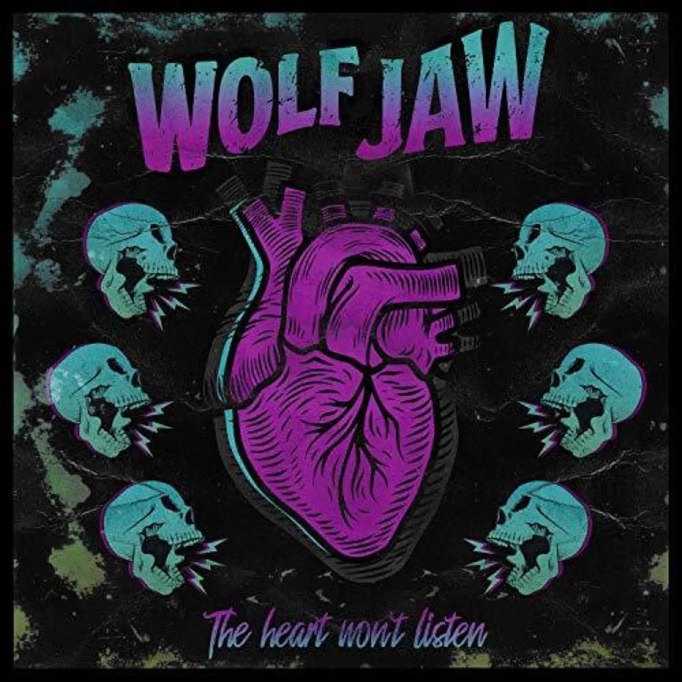 Wolf Jaw Heart won't listen CD