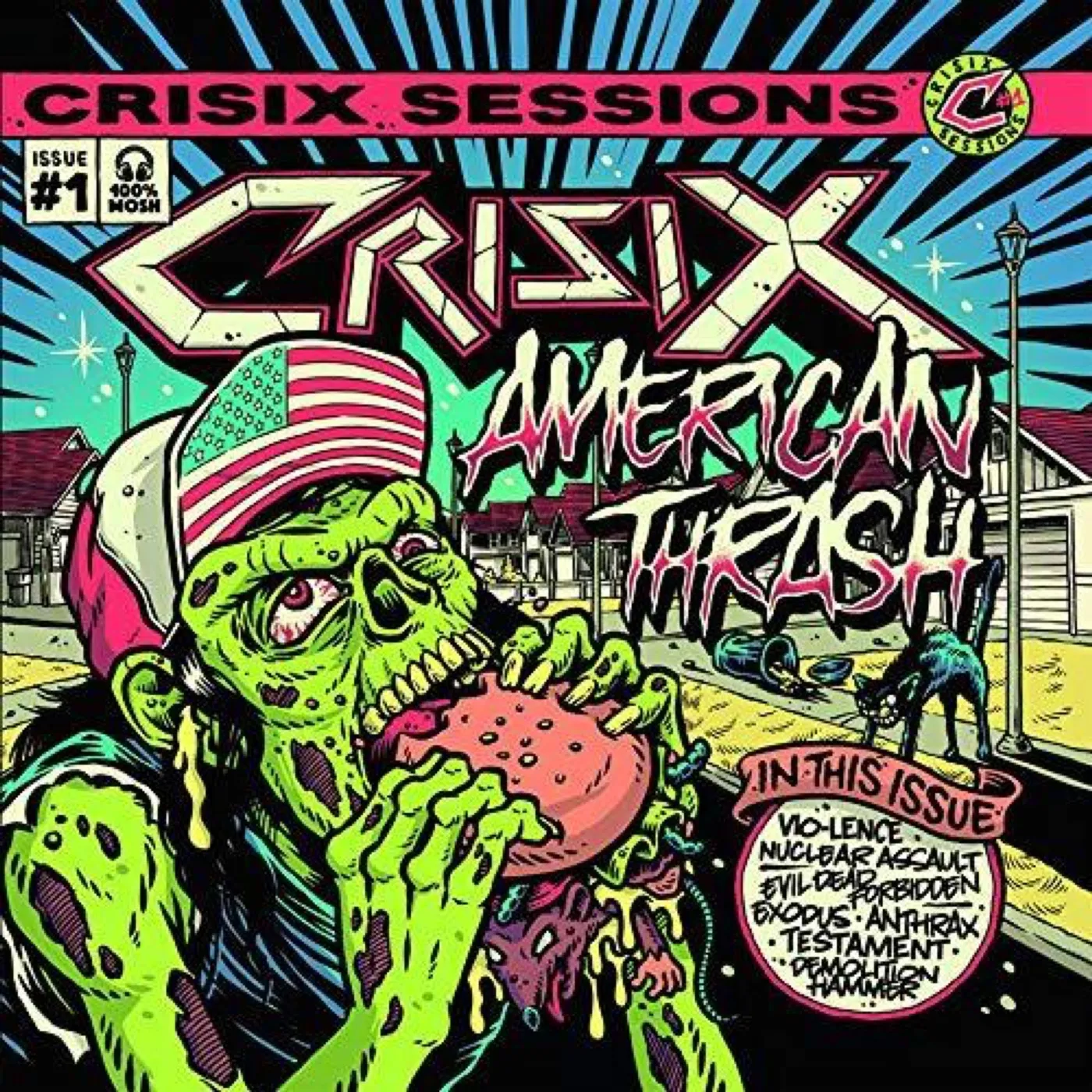Crisix Sessions : #1 american thrash CD
