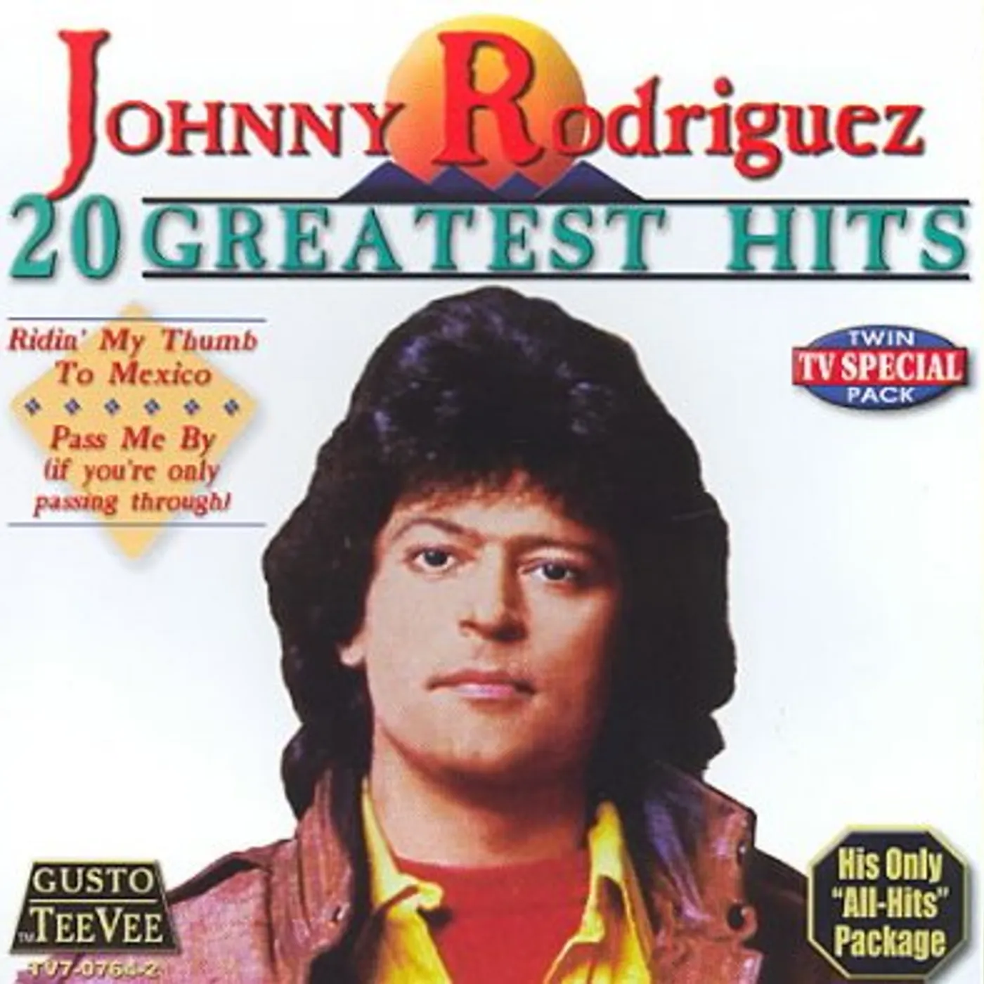 Johnny Rodriguez 20 GREATEST HITS CD
