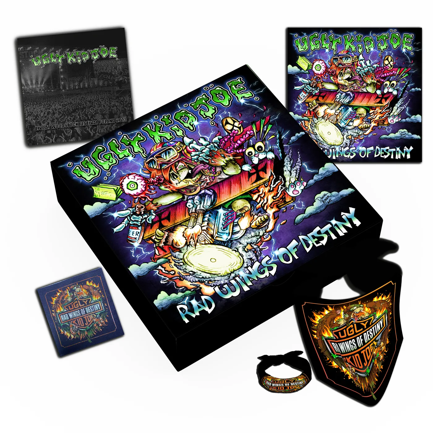 Rad Wings Of Destiny   Ugly Kid Joe Live CD