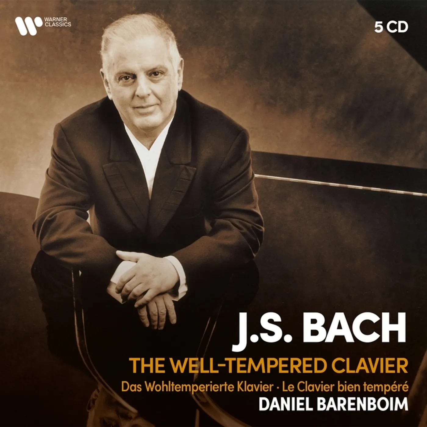 Daniel Barenboim BACH: THE WELL-TEMPERED CLAVIER CD