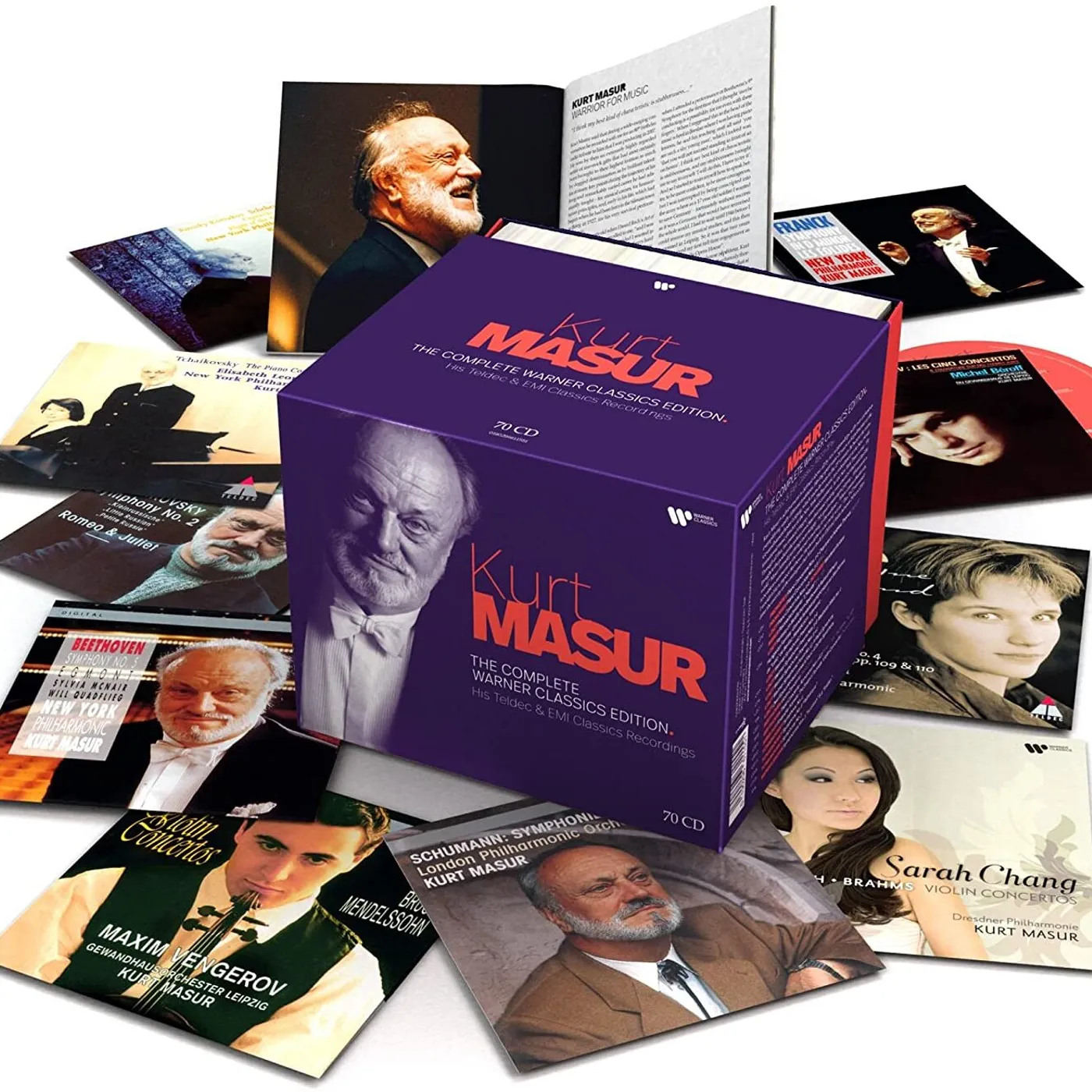 KURT MASUR: THE COMPLETE WARNER CLASSICS EDITION CD