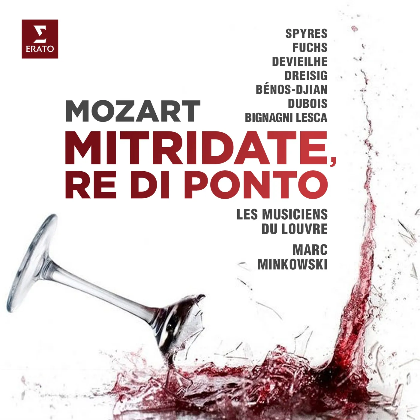 Marc Minkowski MOZART: MITRIDATE RE DI PONTO CD