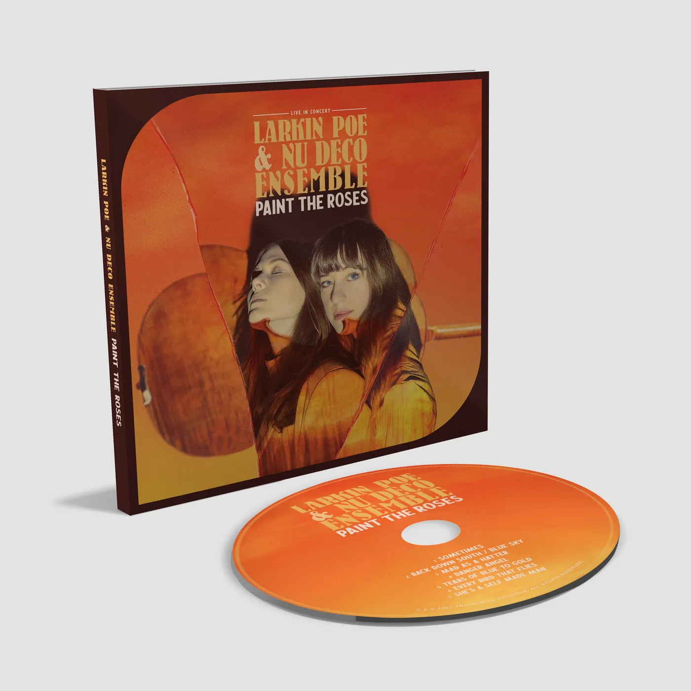 Larkin Poe / Nu Deco Ensemble PAINT THE ROSES (LIVE IN CONCERT) CD
