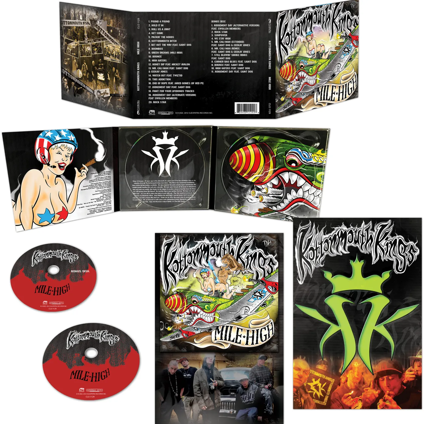 Kottonmouth Kings MILE HIGH (DELUXE EDITION) CD