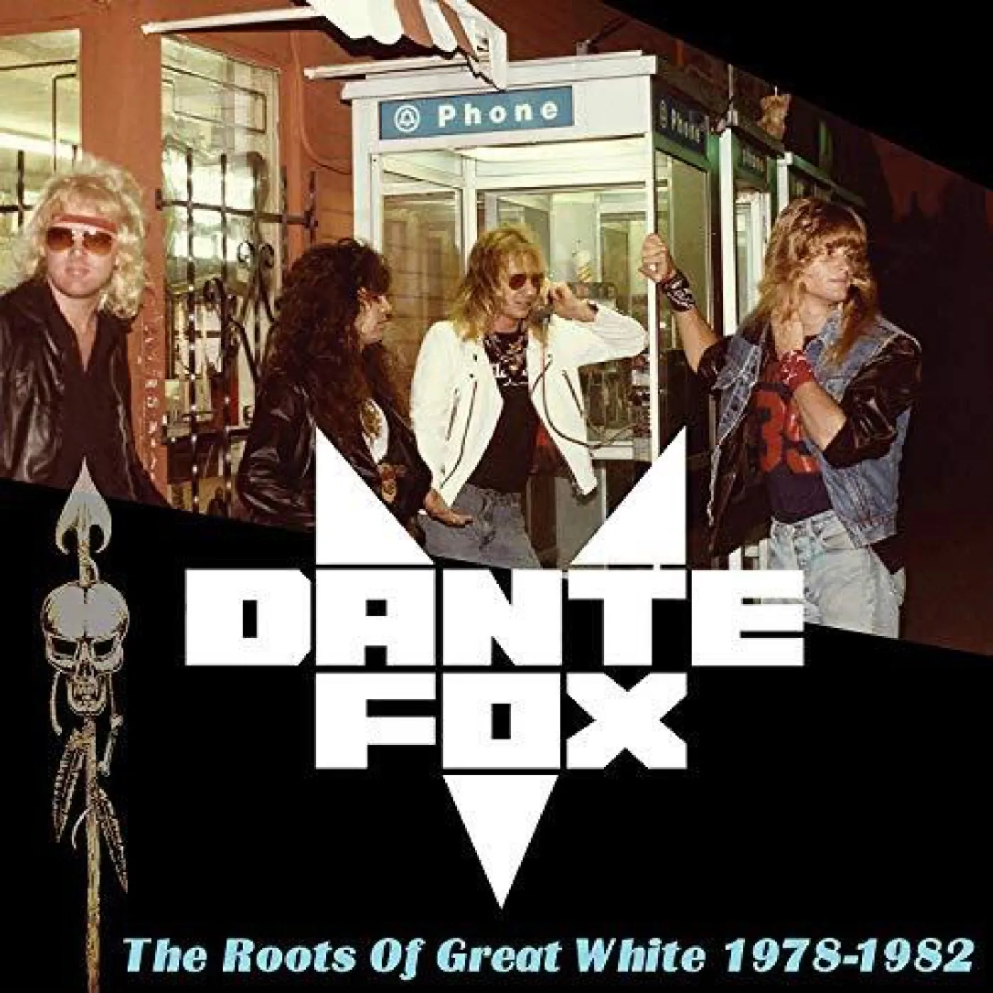 Dante the Fox Roots of great white 1978-1982 cd CD