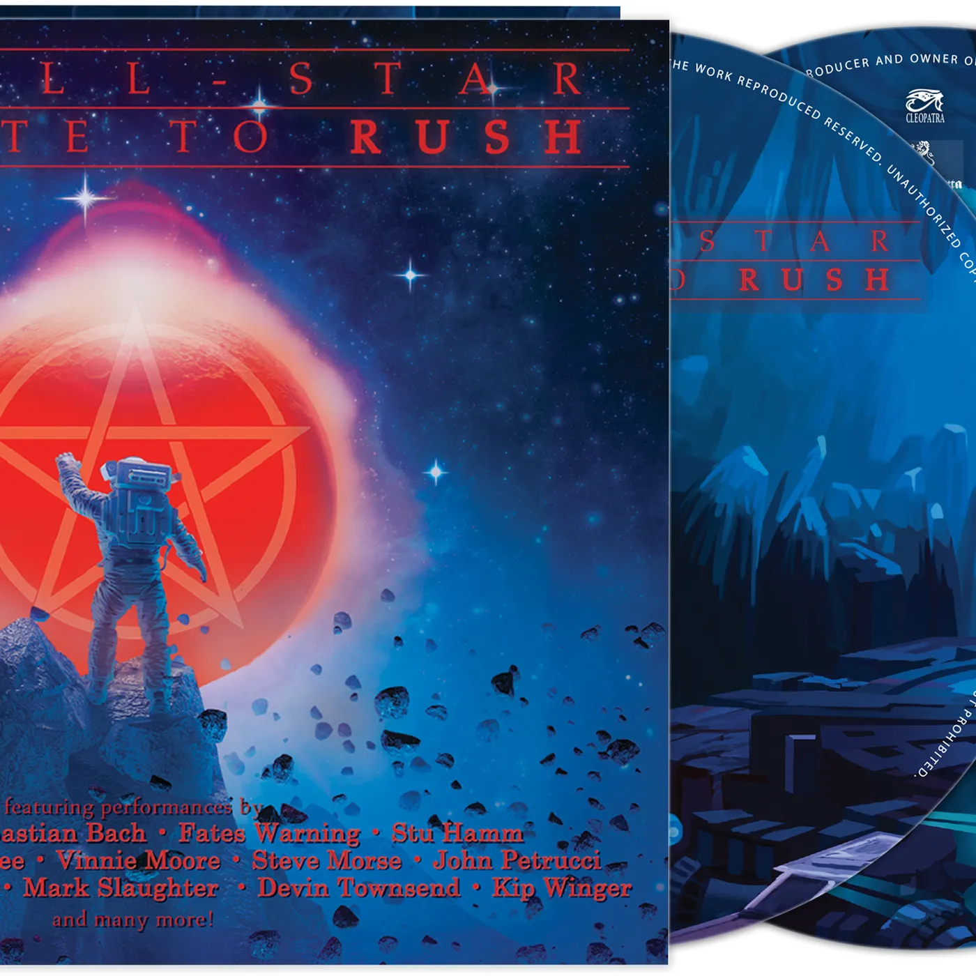Various Artists  ALL-STAR TRIBUTE TO RUSH ARTISTS (DELUXE) CD