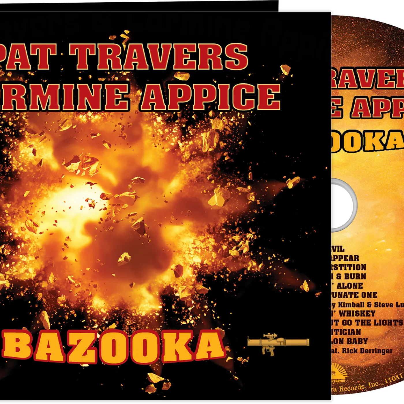 Pat Travers & Carmine Appice BAZOOKA CD