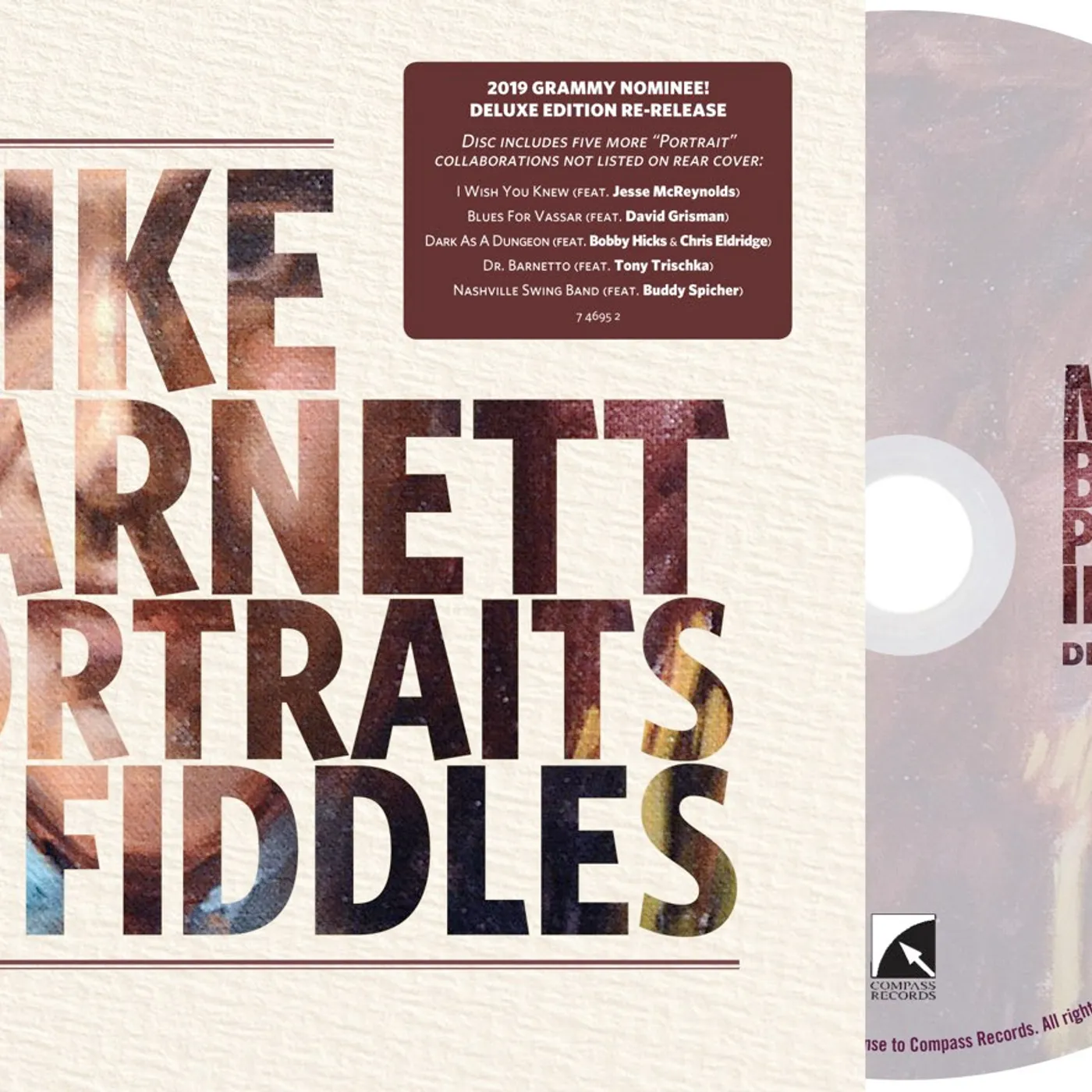 Mike Barnett Portraits In Fiddles CD