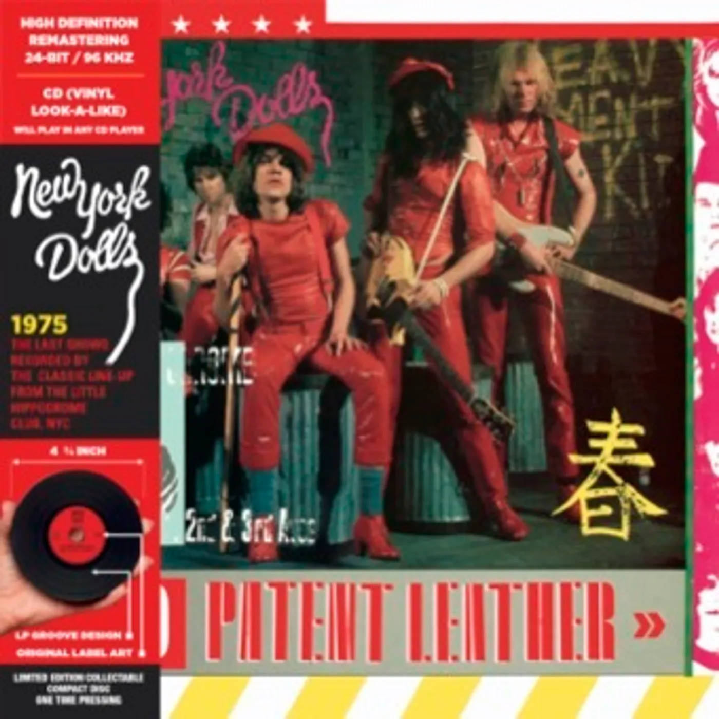 New York Dolls Red Patent Leather CD