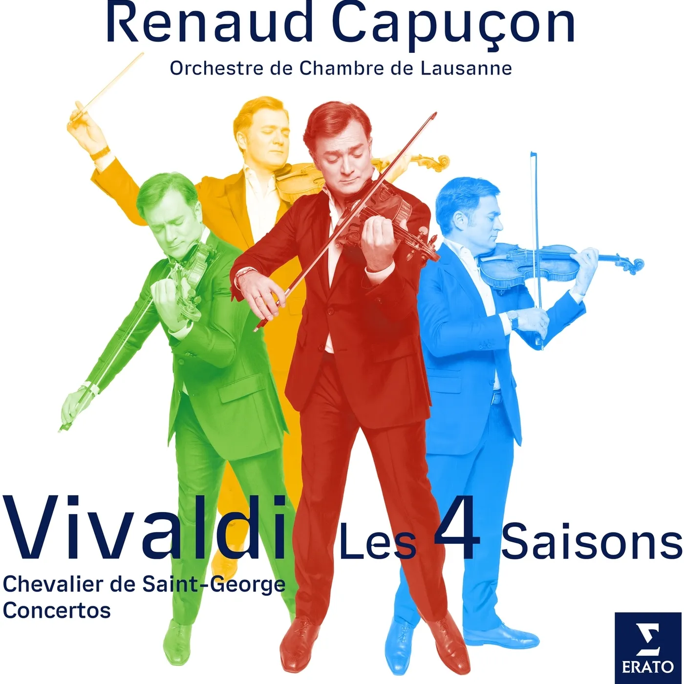 Capucon Renaud Vivaldi: Four Seasons Chevalier De Saint CD