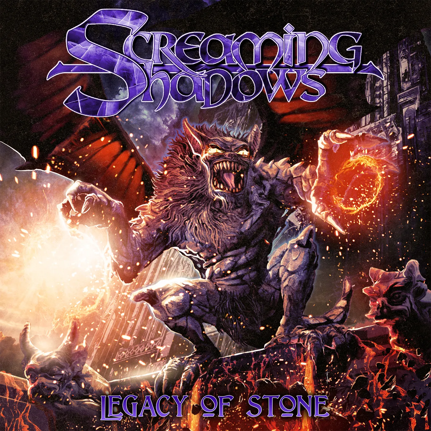 Screaming Shadows Legacy Of Stone CD