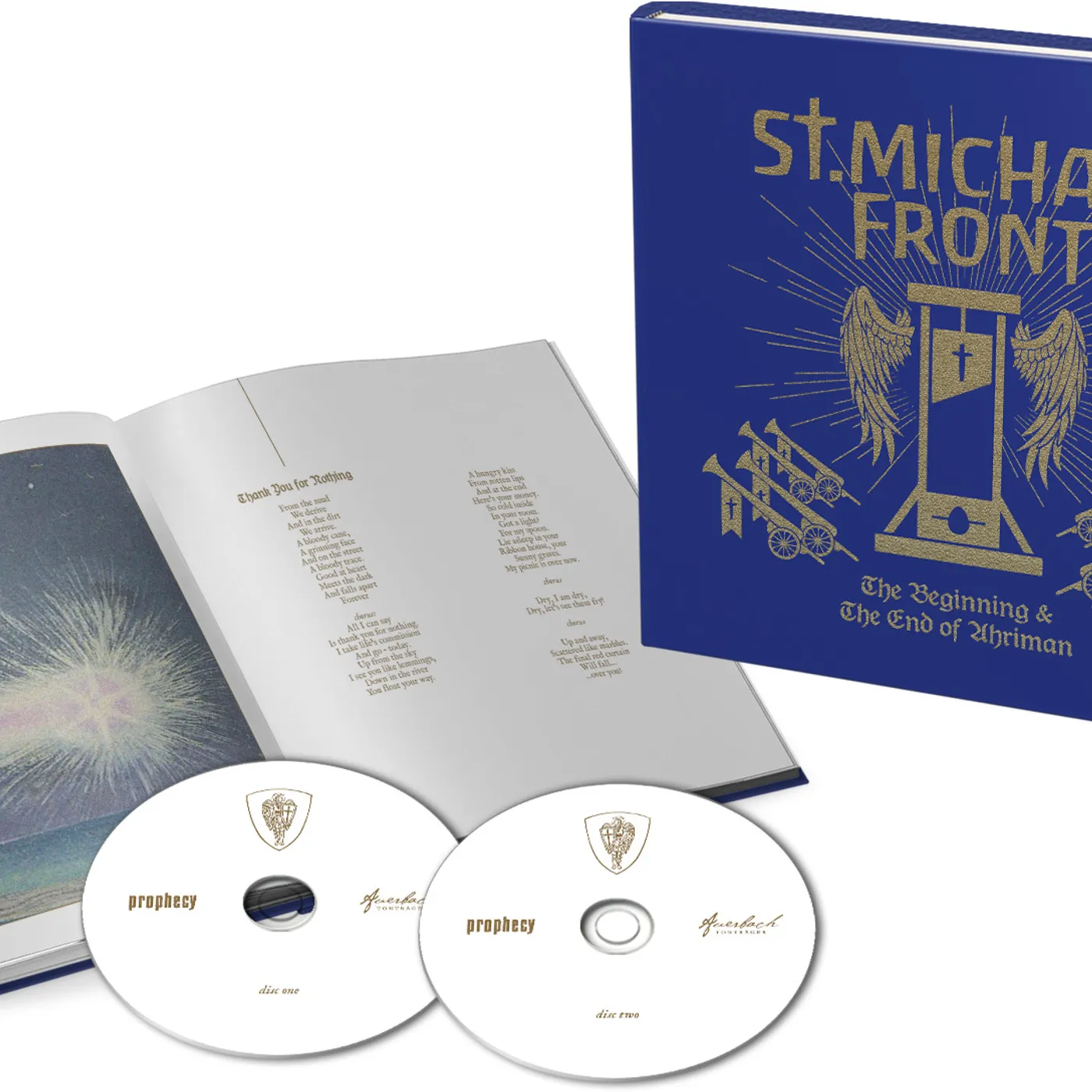 St. Michael Front BEGINNING AND THE END OF AHRIMAN CD