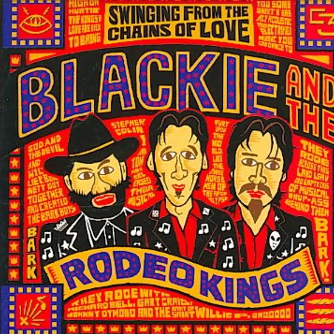 Blackie & The Rodeo Kings Swinging from The Chains of Love CD