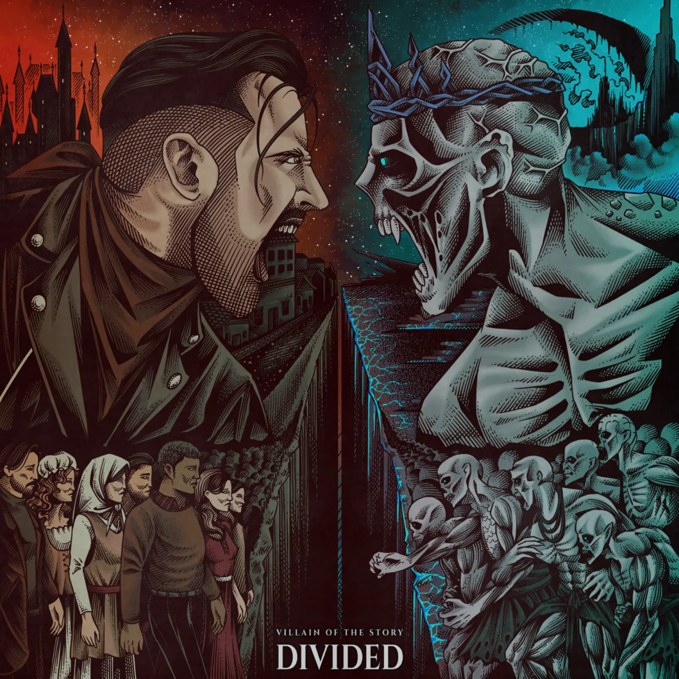 Villain of the Story Divided CD