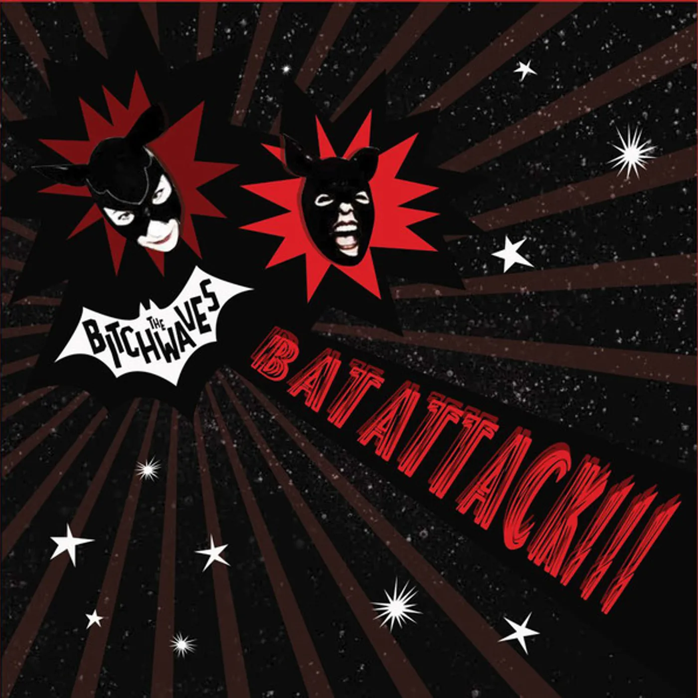 The Bitchwaves Bat Attack Vinyl Record
