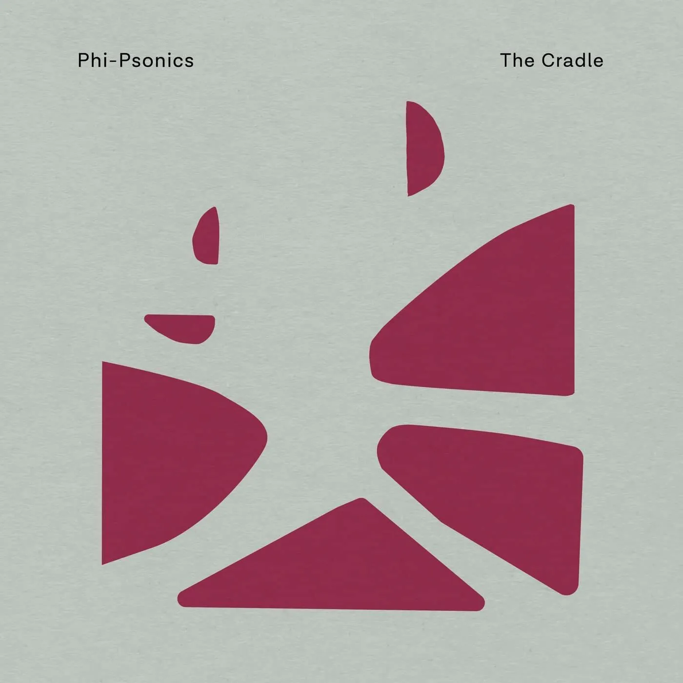 Phi Psonics Cradle   Transparent Violet Limited Edit Vinyl Record
